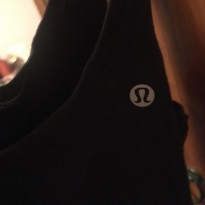 Black Lululemon Racerback Tank Top